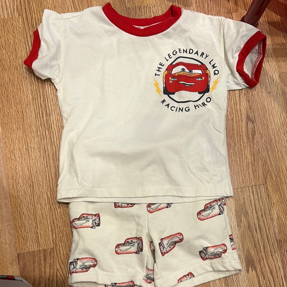 Lightning McQueen toddler set